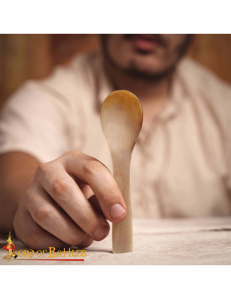 Ensemble de 2 cuillères en corne...