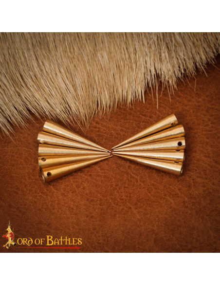 Pack de 10 aglets médiévaux en laiton...
