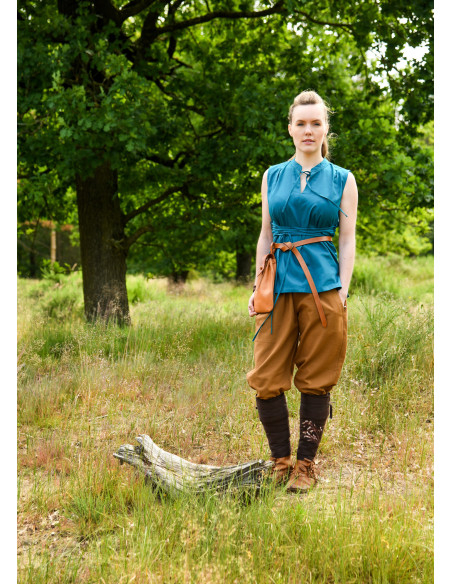 Blouse médiévale modèle Levke en...