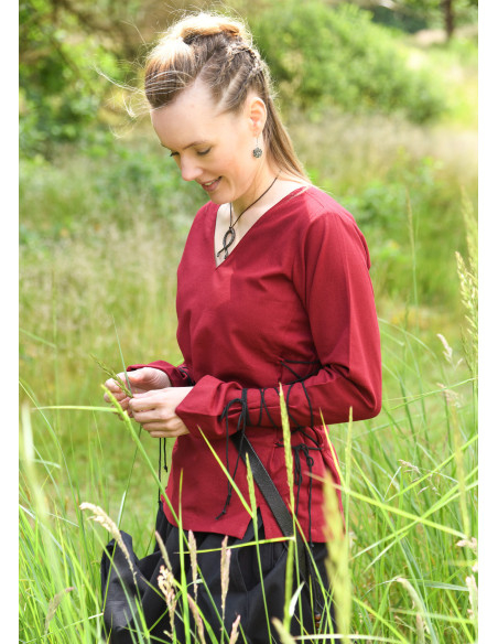 Blouse médiévale modèle Aila en...