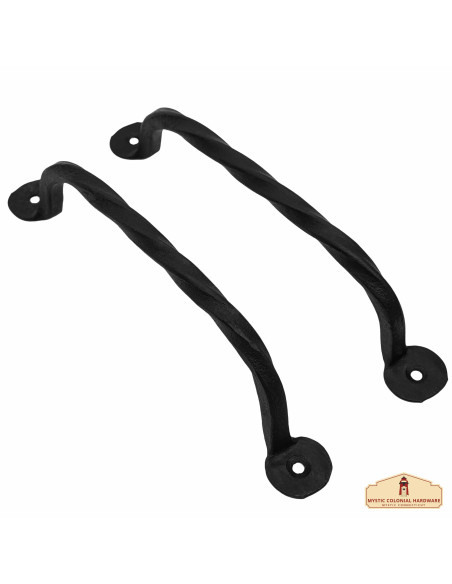 Ensemble de 2 poignées rustiques...