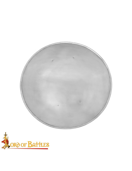 Bouclier médiéval en acier doux de la...