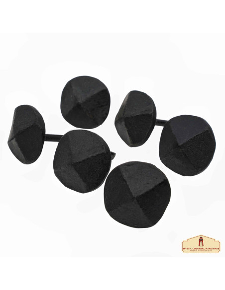 Lot de 6 clous en fer forgé finition...