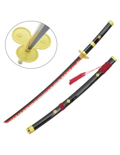Katana en bambou Enma noir de Zoro - One Piece