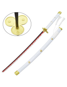 Katana en bambou Enma blanc de Zoro - One Piece