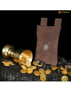 Sac banane médiéval pour les amateurs de loisirs, marron... 2