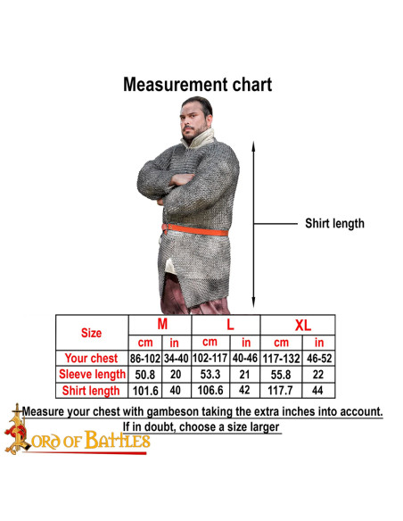 Anneaux de cotte de mailles en acier...