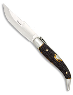 Couteau à cliquet Albainox, modèle Teja imitation bois...