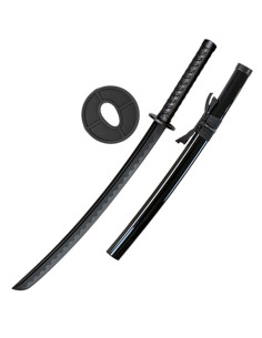 Katana en fibre pour l'entraînement, couleur noire (33,85...