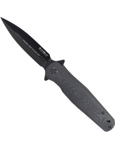 Couteau Black Field Double Action, manche G10 (9,5 cm.)