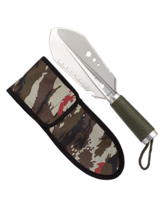 Pelle de survie de marque Albainox avec couvercle (26,40...