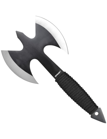 Hache fonctionnelle à double lame...