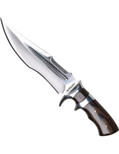 Couteau de chasse modèle Bowie avec étui (31 cm.)