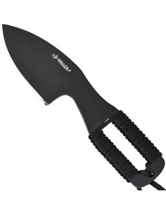 Couteau bateau avec manche cordé (13 cm.)