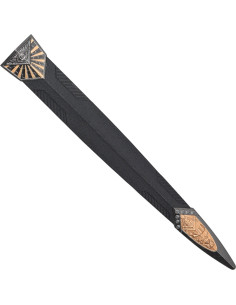 Dague décorative templière avec fourreau (37 cm.) 2