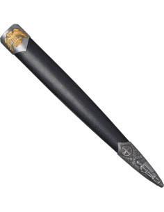 Dague templière décorative de chevalier templier avec... 2