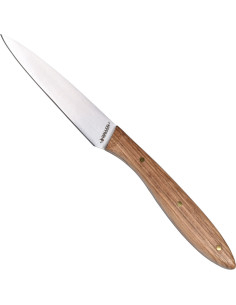 Coffret de 6 couteaux manche en bois de zèbre dans un...