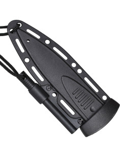 Couteau bateau avec briquet et étui (23 cm.) 2