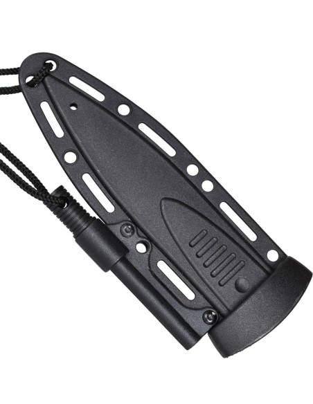 Couteau bateau avec briquet et étui...