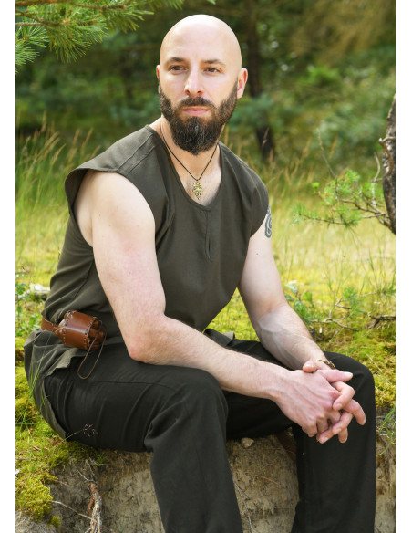 Tunique médiévale sans manches modèle...