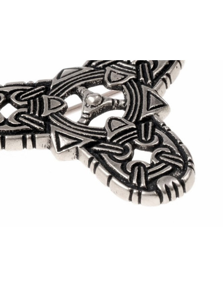 Broche Viking trèfle style Borre