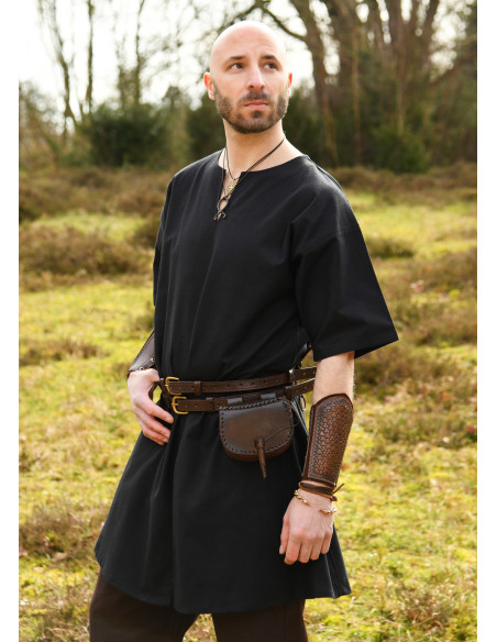 Ceinture médiévale double unisexe, en...