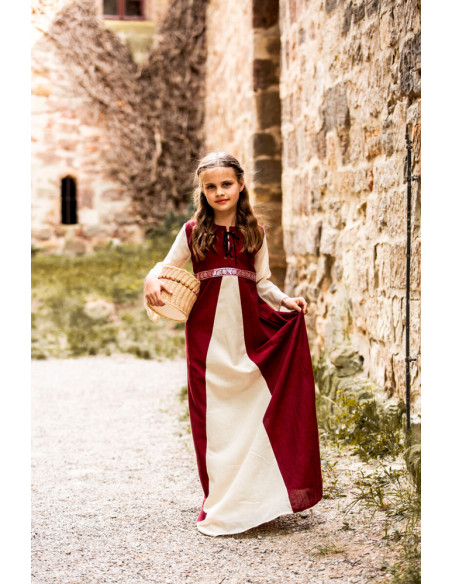 Robe Piccola Donna bicolore