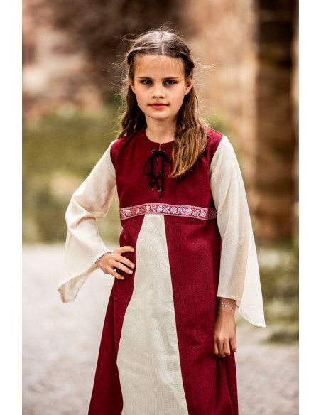 Robe Piccola Donna bicolore