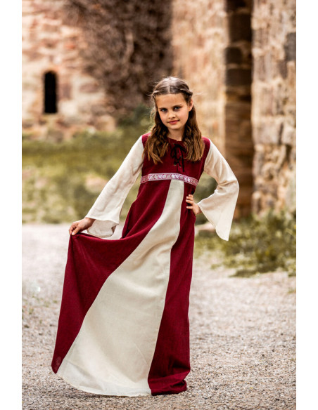 Robe Piccola Donna bicolore