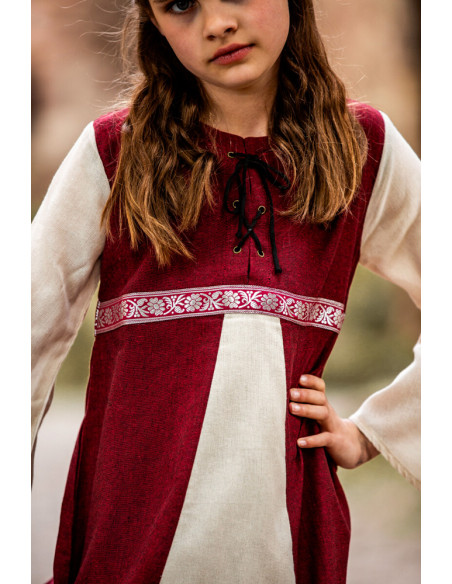 Robe Piccola Donna bicolore