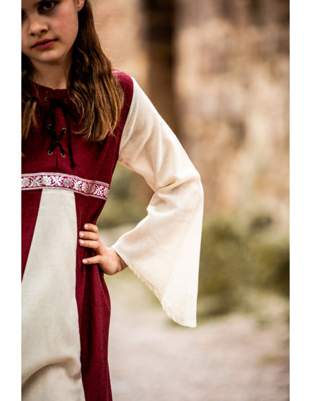 Robe Piccola Donna bicolore