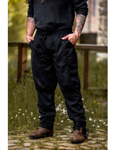 Pantalon Viking Jorgen en laine noire