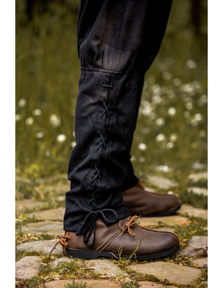 Pantalon Viking Jorgen en laine noire
