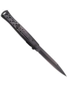 Couteau de troisième marque, modèle noir mat (22,8 cm.) 2