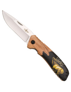 Troisième couteau de campagne, modèle Cerf (20,2 cm.)