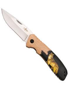 Troisième couteau de campagne, modèle Lobo (20,2 cm.)
