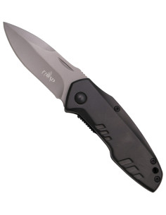 Troisième couteau tactique avec manche noir (15,4 cm.)