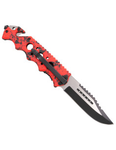 Troisième couteau tactique avec motif tête de mort,... 2