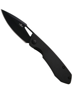 Troisième couteau de campagne à lame noircie (17 cm.)