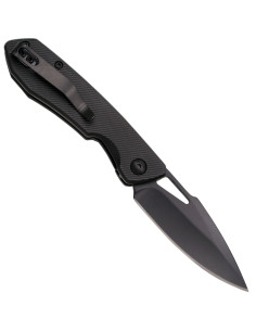 Troisième couteau de campagne à lame noircie (17 cm.) 2