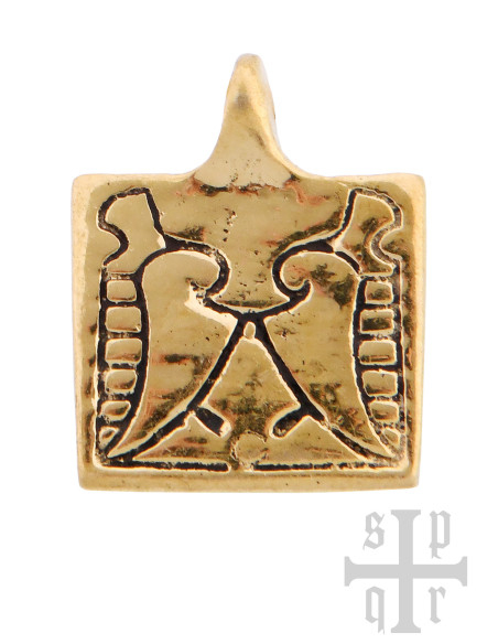 Raccord de ceinture Viking en laiton...