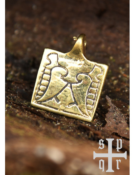 Raccord de ceinture Viking en laiton...