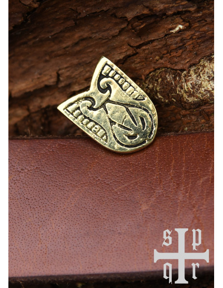 Raccord de ceinture Viking en laiton...