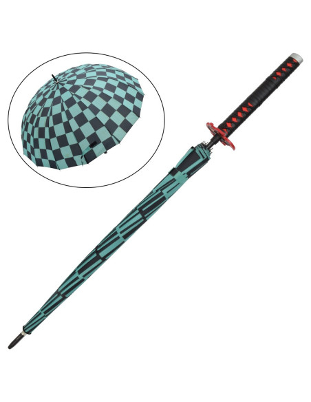 Parapluie à poignée Katana de...