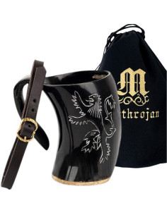 Pichet Viking médiéval Rampant Lion (800 ml.)