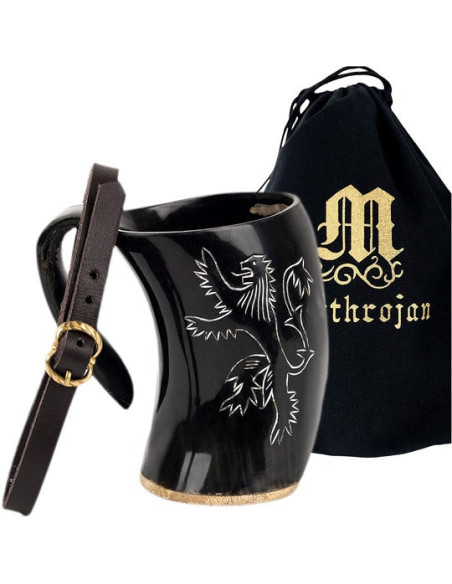 Pichet Viking médiéval Rampant Lion...