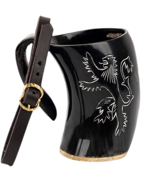 Pichet Viking médiéval Rampant Lion...