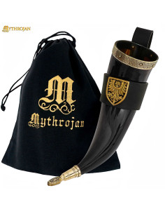 Corne à boire viking modèle champion du tournoi