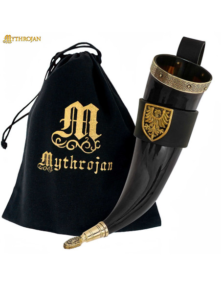Corne à boire viking modèle champion...