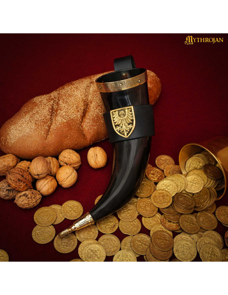 Corne à boire viking modèle champion...